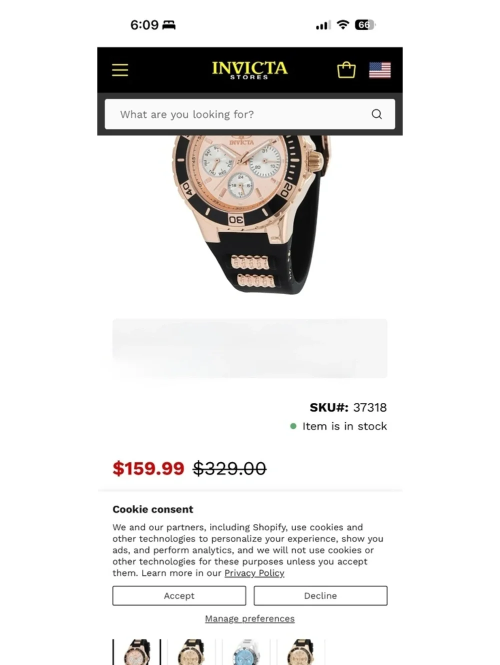 INVICTA AVIATOR 36mm UNISEX WATCH HIGH END TIMEPIECE